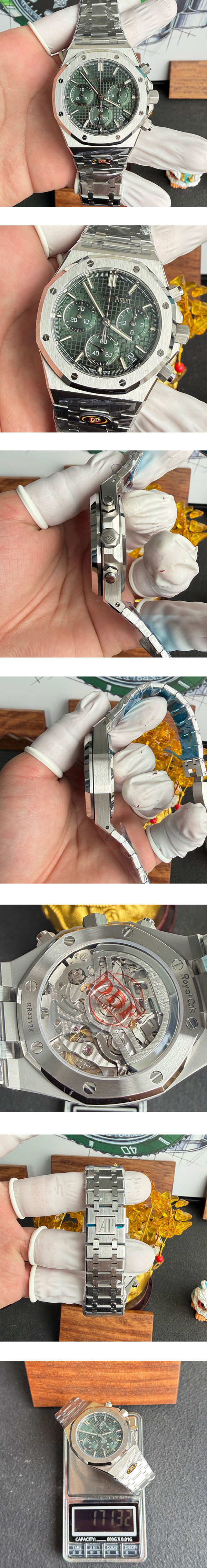 【DDF工場 50周年記念】オーデマピゲコピー ロイヤルオーク クロノグラフ26240ST.OO.1320ST.08 クリーム 多機能腕時計